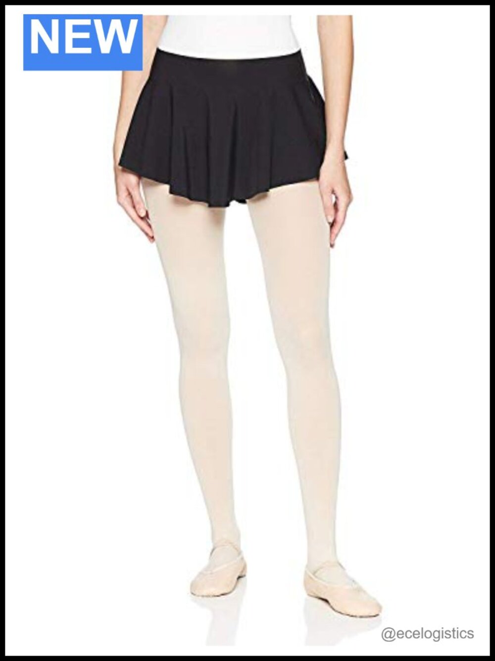 Circle Skirt High Rise Invisible Waistband Polyester Spandex